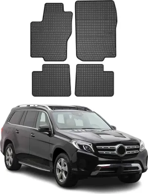 Obrázek produktu pro 2016-2019 Mercedes GLS X166 Podlahové rohože TPE černé 4 ks