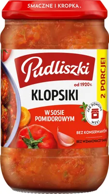 Obrázok produktu pre Pudliszki Karbonátky v paradajkovej omáčke 590 g