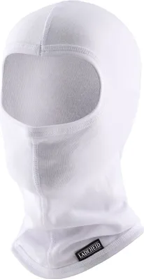 Image de Cagoule pour enfants et adolescents Ladeheid, masque de ski Silverplus thermoactif LA-142 (blanc, taille unique).