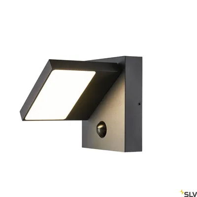 Produktbild von SLV 1002990 ABRIDOR SENSOR Outdoor LED Wandaufbauleuchte IP55 anthrazit