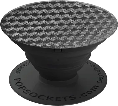 Obrázok produktu pre PopSockets 800549, Madlo, Karbón, Každá značka, Kreslený vzor, 39,7 mm, 39,7 mm