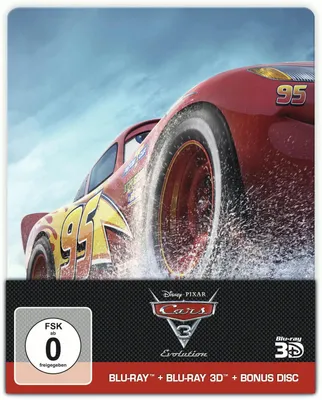 Produktbild von Disney PIXAR Cars 3 Evolution [Blu-Ray 3D+2D+Bonusdisk]