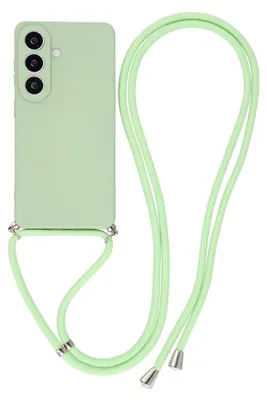 Produktbild von Samsung Galaxy A57 Hülle - Coverup Colour TPU Back Cover mit Handykette - Frog Green