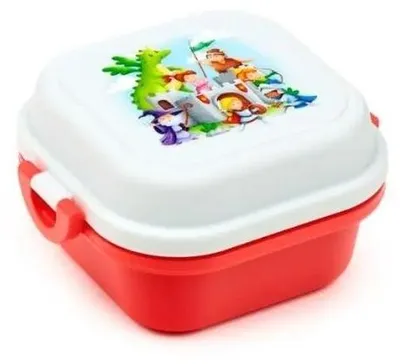 Produktbild von Lunchbox – Ritter & Drachen – Snackbox – Brotdose