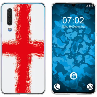 Produktbild von PhoneNatic Case kompatibel mit Huawei P30 Silikon-Hülle WM England M4
