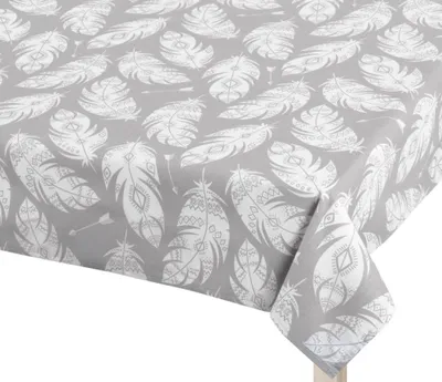 Zdjęcie produktu dla Obrus ADÉLA – 120 x 140 cm – szary, biały
