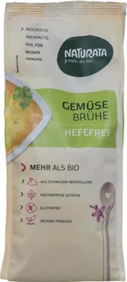 Image de Bouillon de légumes - sans levure Sachet recharge 500g