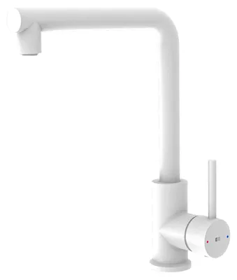 Image de Pure II mitigeur évier blanc Essebagno