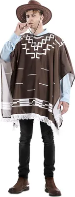 Produktbild von Hombre Wild West-Kostüm für Herren Faschingskostüm braun - M / L