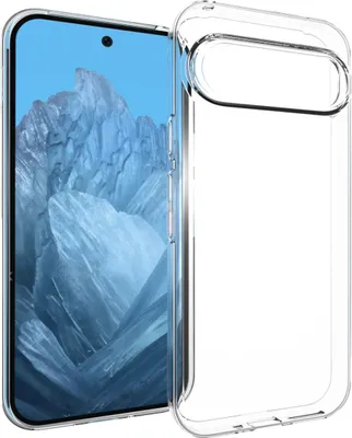 Produktbild von Accezz Clear TPU Backcover Google Pixel 9 / 9 Pro - Transparent