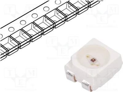 Productafbeelding van 1x LED, 450÷1125 mcd, blauw, SMD 3528, PLCC4, 3,5x2,8x1,9 mm, H-A401-U45M1, LED-diode