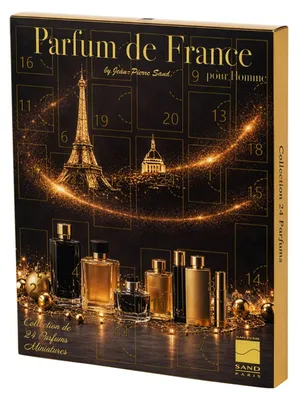 Produktbild von Sand Parfums Jean-Pierre Parfum de France pour Homme Paris Adventskalender
