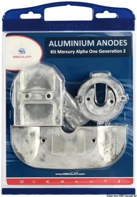 Immagine prodotto di Kit anodo Alpha I al magnesio - Osculati 43.359.02