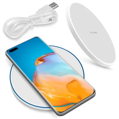 Produktbild von Schnell Ladegerät für Huawei P40 Pro QI Wireless Charger Induktive Ladestation