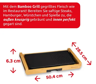 Immagine prodotto di Melchioni Bamboo Grill griglia a contatto