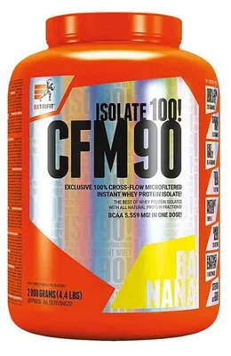 Produktbild von Proteinpulver Iso 90 Molkenisolat CFM Instant ohne Zucker und Fett mit Enzymkomplex