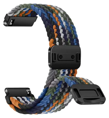 Obrázek produktu pro Popruh na hodinky ZoRoll, 20 mm, nylonový, s nastavitelnou sponou, určený pro chytré hodinky