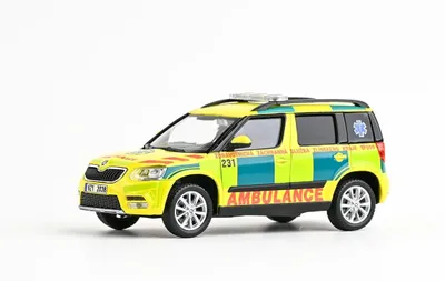 Obrázek produktu pro _Škoda Yeti FL (2013) - ZZS Zlínského Kraje 231 ABREX 1:43