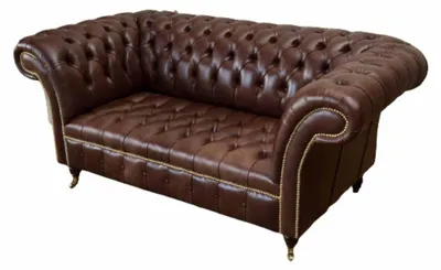 Produktbild von Sofa 2 Sitzer Couch Polster Sofa Textil Stoff Chesterfield Couchen Neu