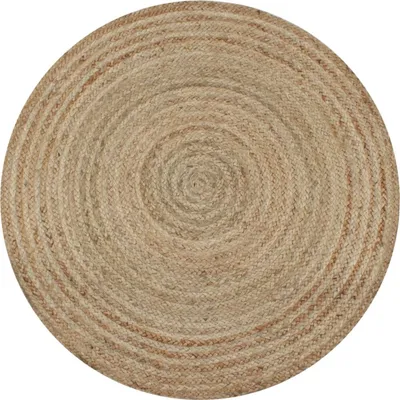 Zdjęcie produktu dla Dywan Pleciony Z Juty, 90 Cm, Okrągły Lumarko!