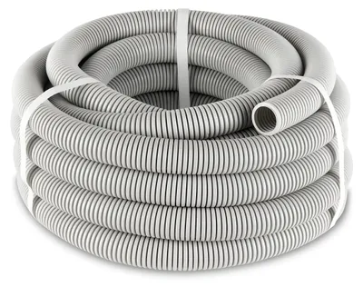 Produktbild von REV ISO-Rohr für Elektroinstallation, Kabelrohr EN25 flexibel 50m 320N/5cm, -5°C bis +60°C, grau