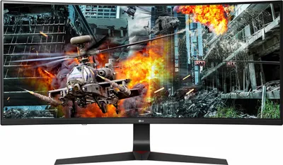 Produktbild von LG FHD Monitore 86,4cm (34 Zoll) 34GL750-B, 2560x1080 Pixel, UltraWide, Farbe: Schwarz/Rot