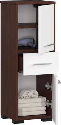 Immagine prodotto di Mobile da bagno BDW, COLORE VILE, ampio spazio, 30x85x30, Venga / bianco