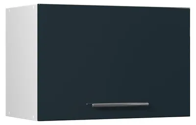 Imagen del producto de Armario de pared Vicco Fame-Line Azul oscuro alto brillo/Blanco 60 cm, Model 61537