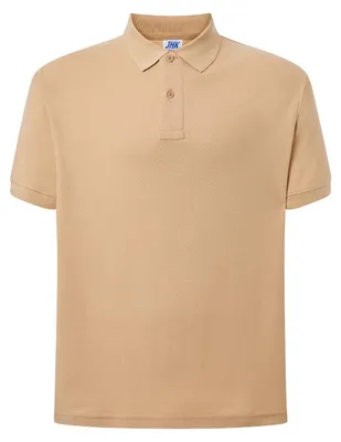 Image de JHK - Polo pour hommes, modèle LT4537 (taille XS), couleur sable