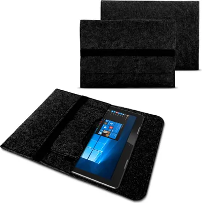 Produktbild von Schutzhülle für Samsung Galaxy Tab S11 S10 S9 S8 Ultra 14.6 Hülle Tasche FilzFarben:Dunkel Grau