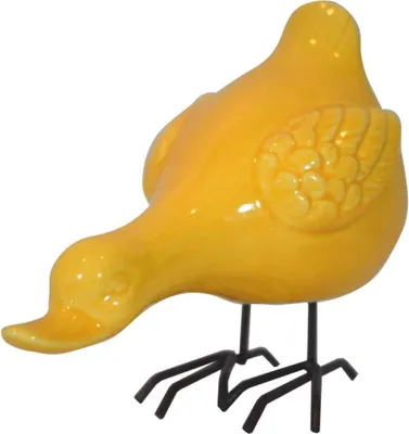 Zdjęcie produktu dla Ozdobna żółta kaczka 12 cm