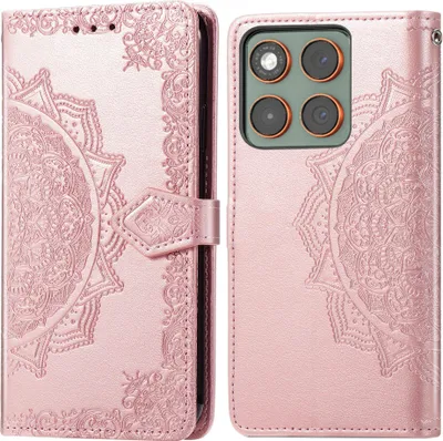 Image de imoshion Mandala Bookcase pour le Motorola Edge 70 - Rose Gold