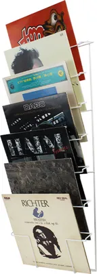 Immagine prodotto di VDD - Scaffale per dischi in vinile LP - Scaffale da parete per riporre dischi in vinile LP, riviste o giornali