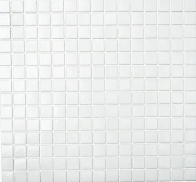 Produktbild von Mosaikfliese Glas weiß Mosaikfliese Wand Fliesenspiegel Küche Bad MOS50-0101_f