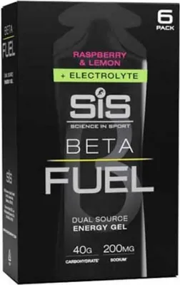 Zdjęcie produktu dla Sis Beta Fuel +electrolyte Box With Energy Gels Raspberry & Lemon 60 Ml 6 sztuk przezroczysty przezroczysty jeden rozmiar