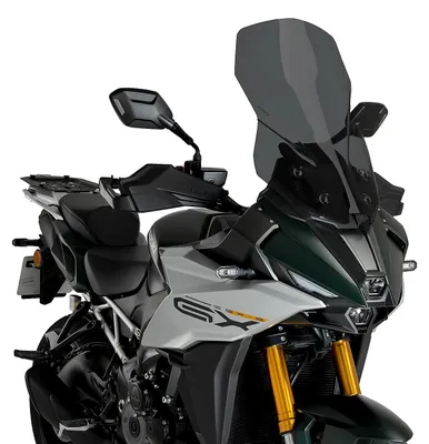 Produktbild von Puig 21988f Touring Suzuki Gsx-s1000gx 2024 Windschutzscheibe Schwarz Schwarz One Size