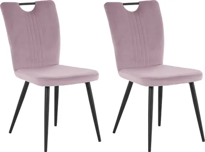 Produktbild von Suri | Stuhl 2 PK MauveSchwarz