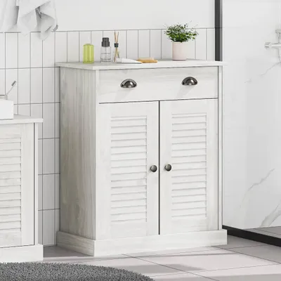 Immagine prodotto di Maison Exclusive - Mobile da bagno VIGO Bianco e bianco antico 68 x 34 x 80 cm