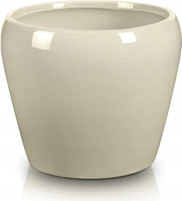 Immagine prodotto di Vaso da fiori in Vetroceramica 12,5 cm color crema