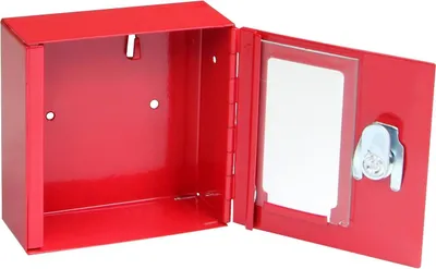 Produktbild von Sicherheitsbox TS.1010.G, 10x10x4 cm, mit Schlüsselschloss zur Wandmontage