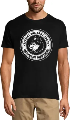 Produktbild von Herren Grafik T-Shirt Militärische Spezialeinheit - wolf masco für – Special Military Force - Wolf Masco For – Öko-Verantwortlich Vintage Jahrgang