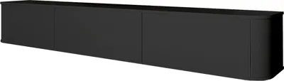 Produktbild von Hängender TV Lowboard AZELIO 215 schwarz