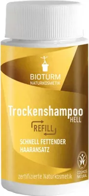 Produktbild von Trockenshampoo - hell Refill 20g | BIOTURM