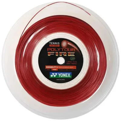 Produktbild von Yonex Poly Tour Fire 200 M Tennisrollen Saite Rot 1.20 mm Rot 1.20 mm