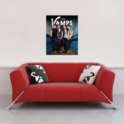 Obrázek produktu pro The Vamps - Skupina - Popová kapela hudební plakát plakát tisk - velikost 40x50 cm