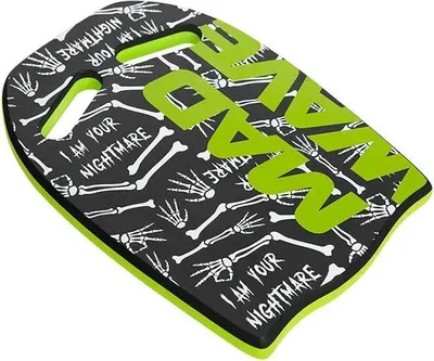 Produktbild von Madwave Ergo Printed Kickboard Schwarz Schwarz One Size