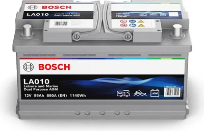 Produktbild von Bosch LA010 AGM Batterie 12V 95Ah 850A