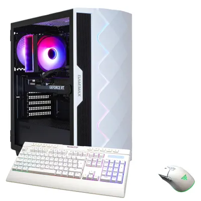 Produktbild von GAMEMAX Gaming-PC Diamond WT 7698 Ryzen 5 7500F 32GB DDR5 RAM 1TB SSD RTX 5060Ti Windows 11
