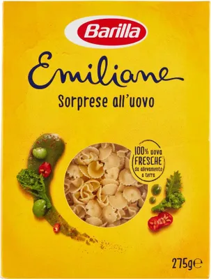 Produktbild von 20x Barilla Pasta all'Uovo Emiliane Sorprese n° 110 Nudeln mit ei 275g