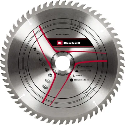 Produktbild von Einhell Sägebl. HM Ø 250x30x3,2 Z60 Stat. Sägen-Zubehör